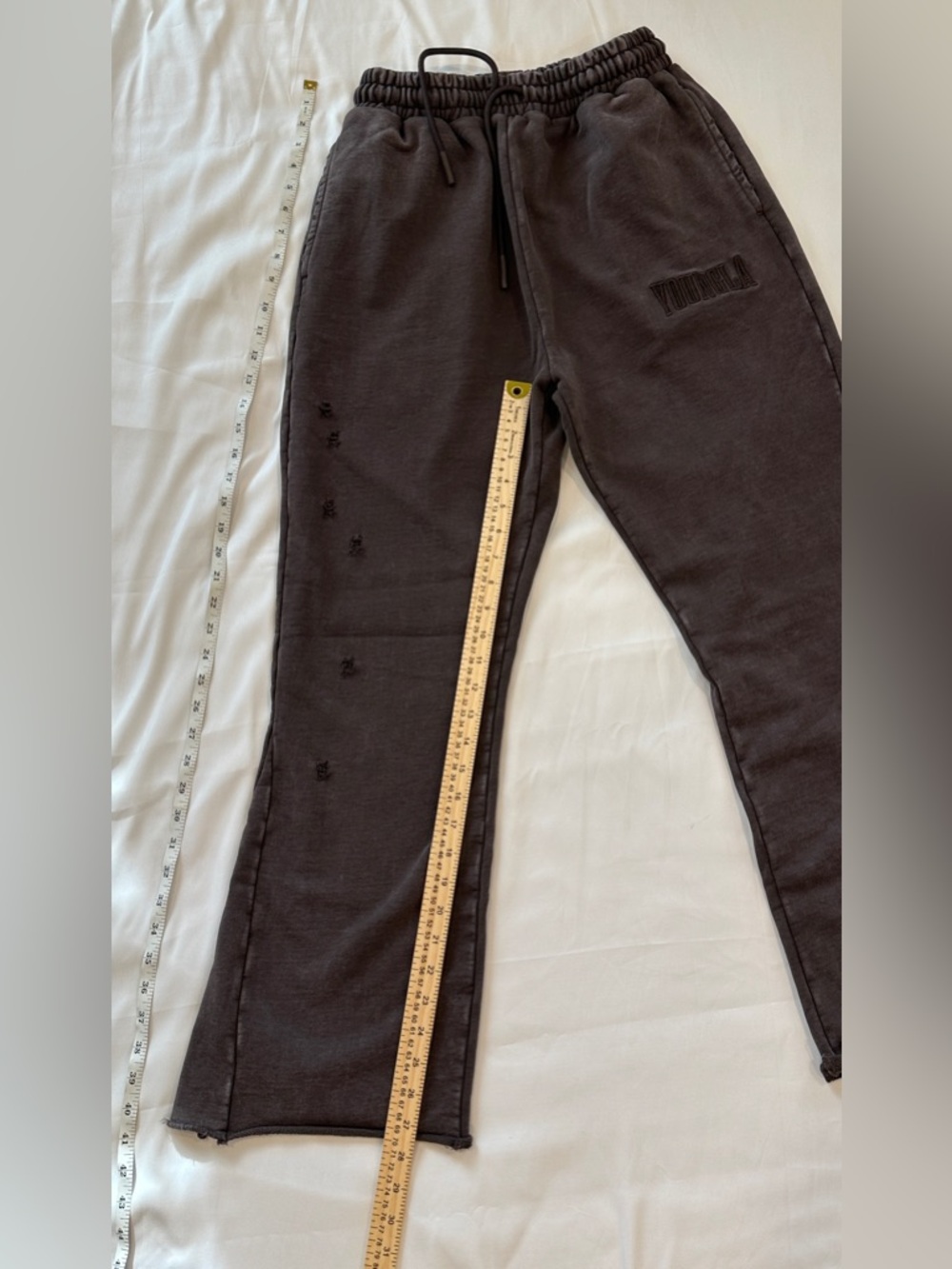 YoungLA Men's Brown Jogger Sweatpants - Picture 2 of 8